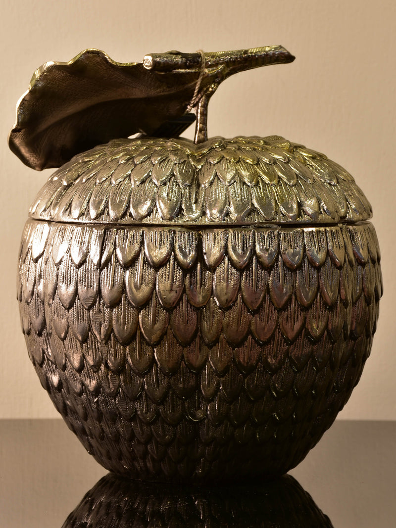 Mauro Manetti acorn ice bucket - silver