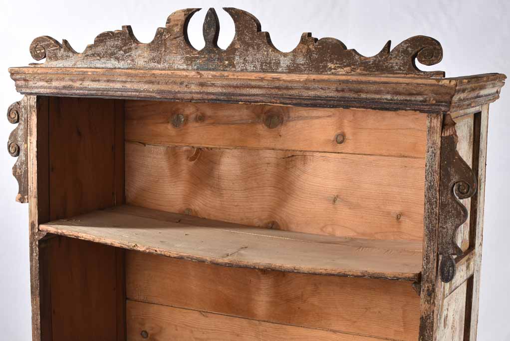 Rustic open wall shelf 47¼" x 31"