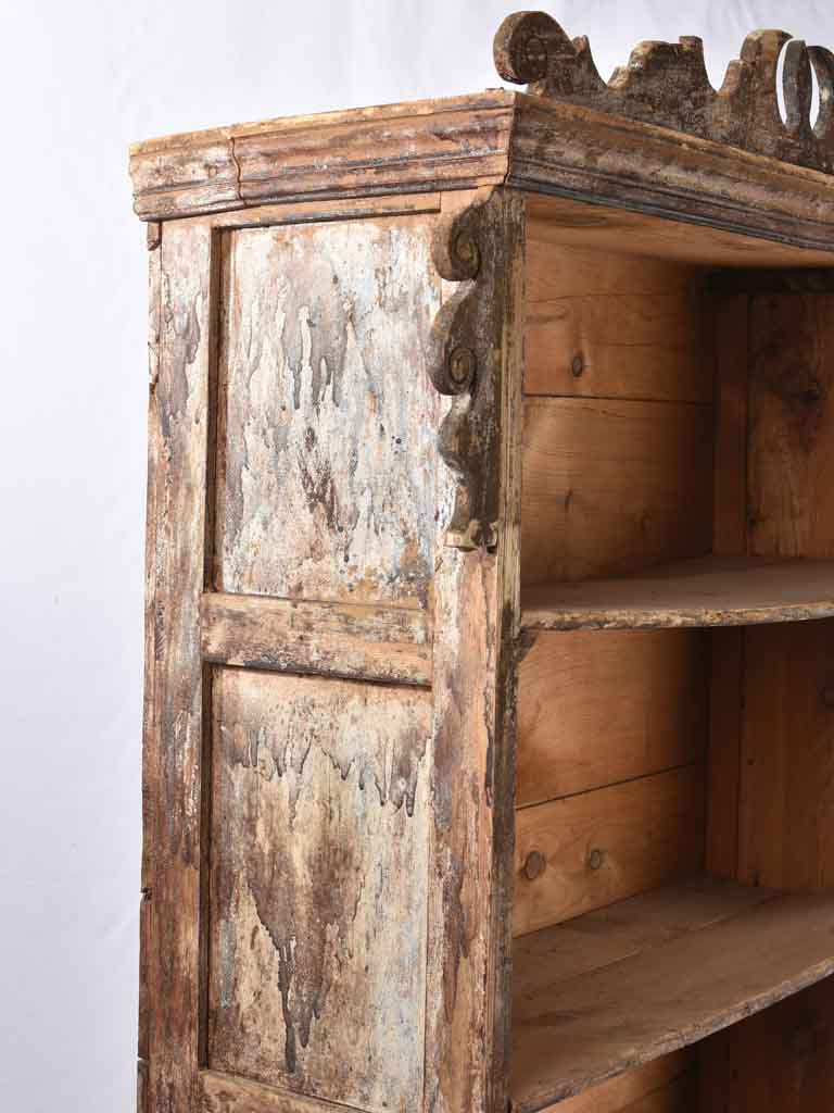 Rustic open wall shelf 47¼" x 31"