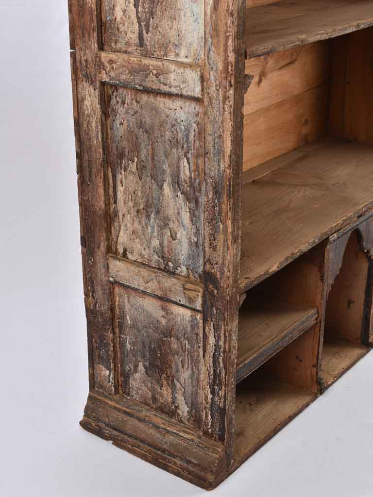 Rustic open wall shelf 47¼" x 31"