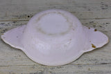 Rare 18th Century Faience soup bowl