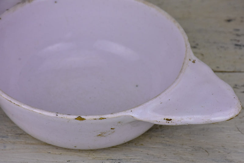Rare 18th Century Faience soup bowl