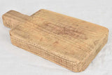 Chunky antique French cutting board 15¾"
