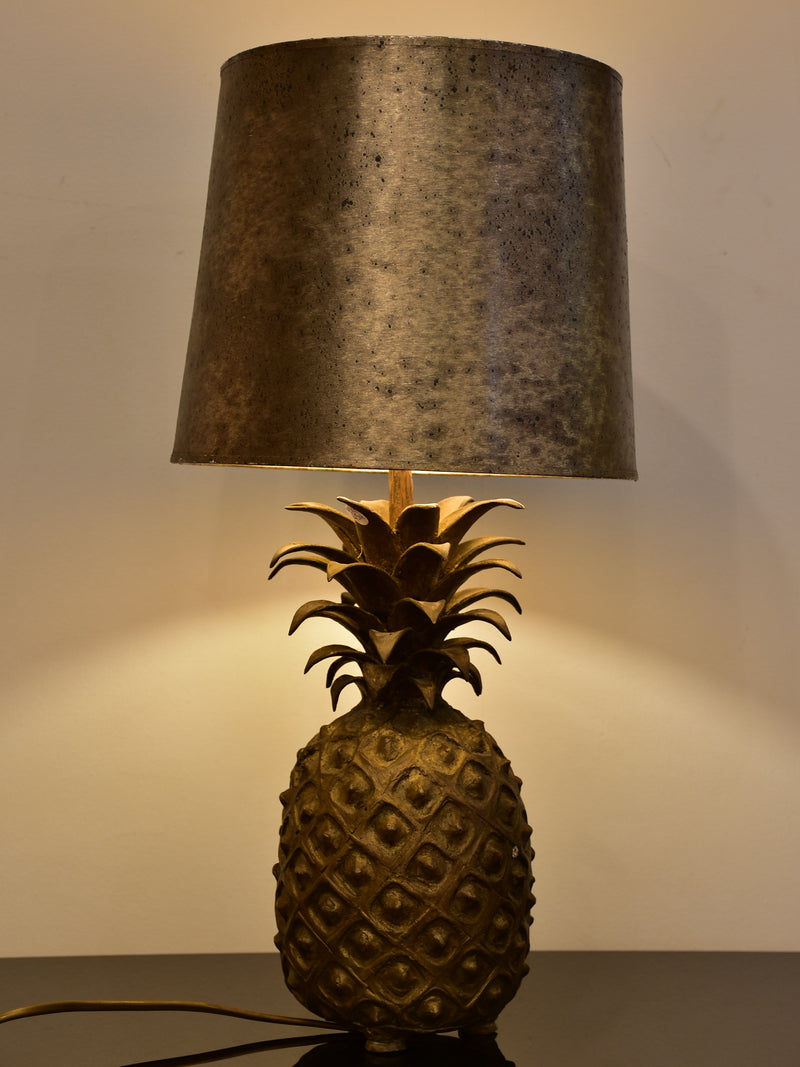 Vintage pineapple lamp