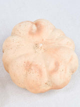 Set of five terracotta sculptures of pumpkins