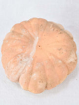 Set of five terracotta sculptures of pumpkins