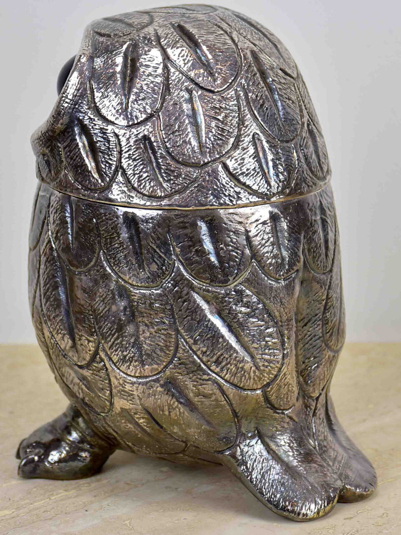 Mid-century owl ice bucket