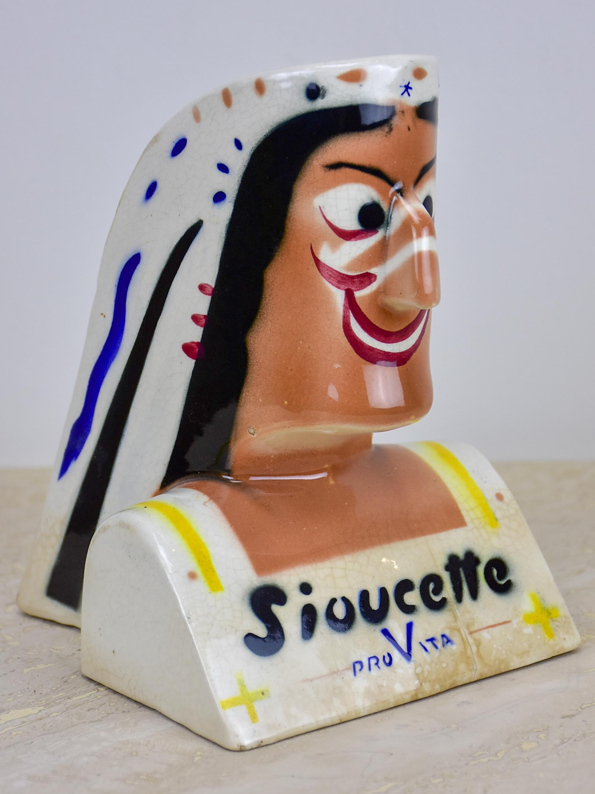 1940's Sioucette Pro Vita Lollipop display