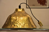 Large Italian square vintage pendant light