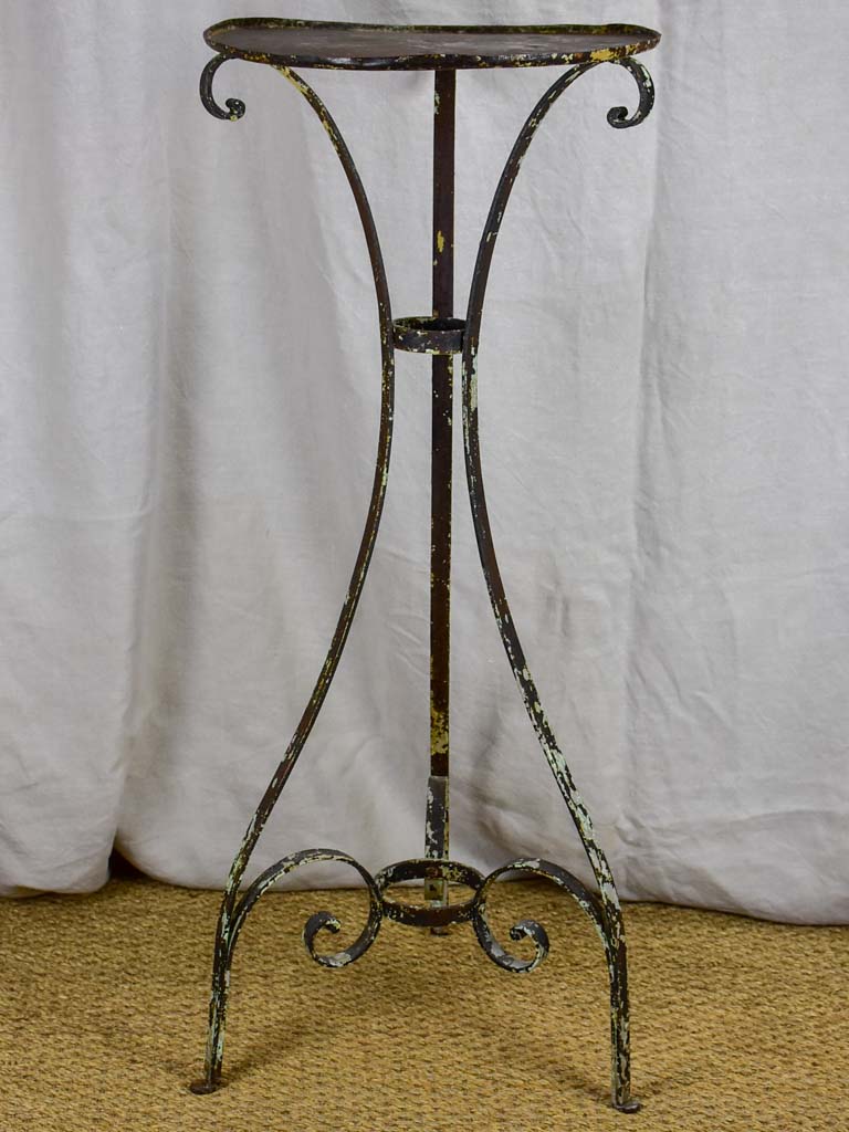 Early 19th Century wrought iron plant stand