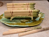 Asparagus cradle (Faience Barbotine Majolica)