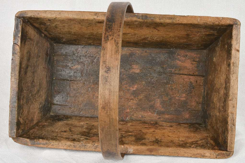 Vintage French wooden trug 17¼"