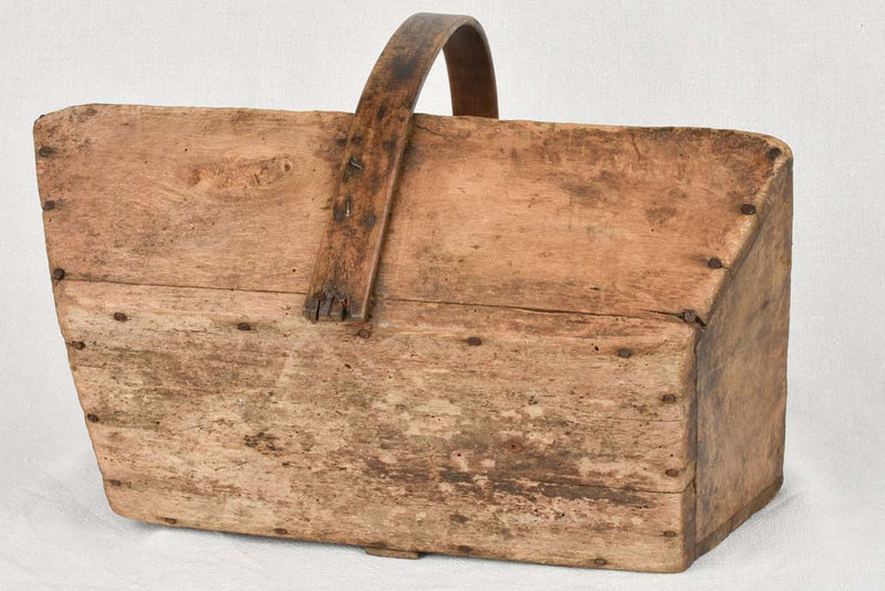 Vintage French wooden trug 17¼"