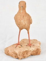Artisan-made sculpture of a woodcock 8¾"