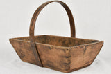 Vintage French wooden trug 17¼"