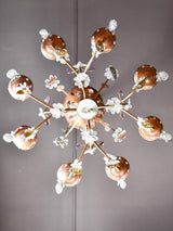 Large Maison Bagues chandelier from the 1950-60s. 29½" x  32¼"