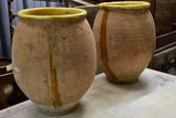 Two vintage Biot jars