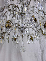 Large 19th Century French crystal chandelier - 16 lights