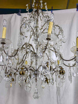 Large 19th Century French crystal chandelier - 16 lights