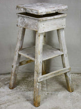 19th Century French sculptor's table with turning top 41¼"