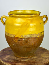 Antique confit pot from south west France - 10 ¾''