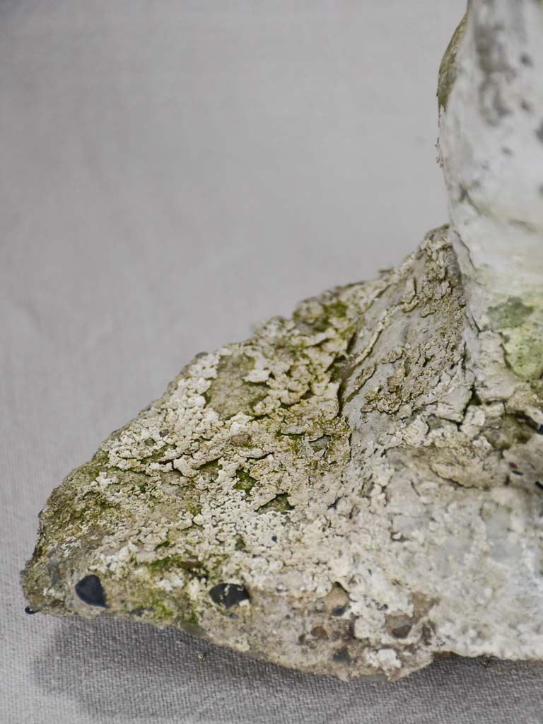 Charming garden sculpture of a rabbit 13"