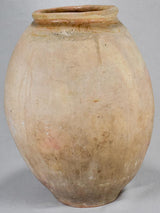 Antique French olive jar from Biot - stamped 28¼"