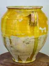 Large 19th Century antique French confit pot - 12 ½''