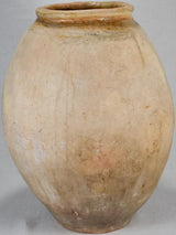 Antique French olive jar from Biot - stamped 28¼"