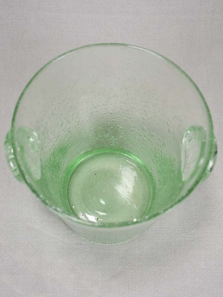 Biot bubble glass champagne bucket - Laurent Perrier