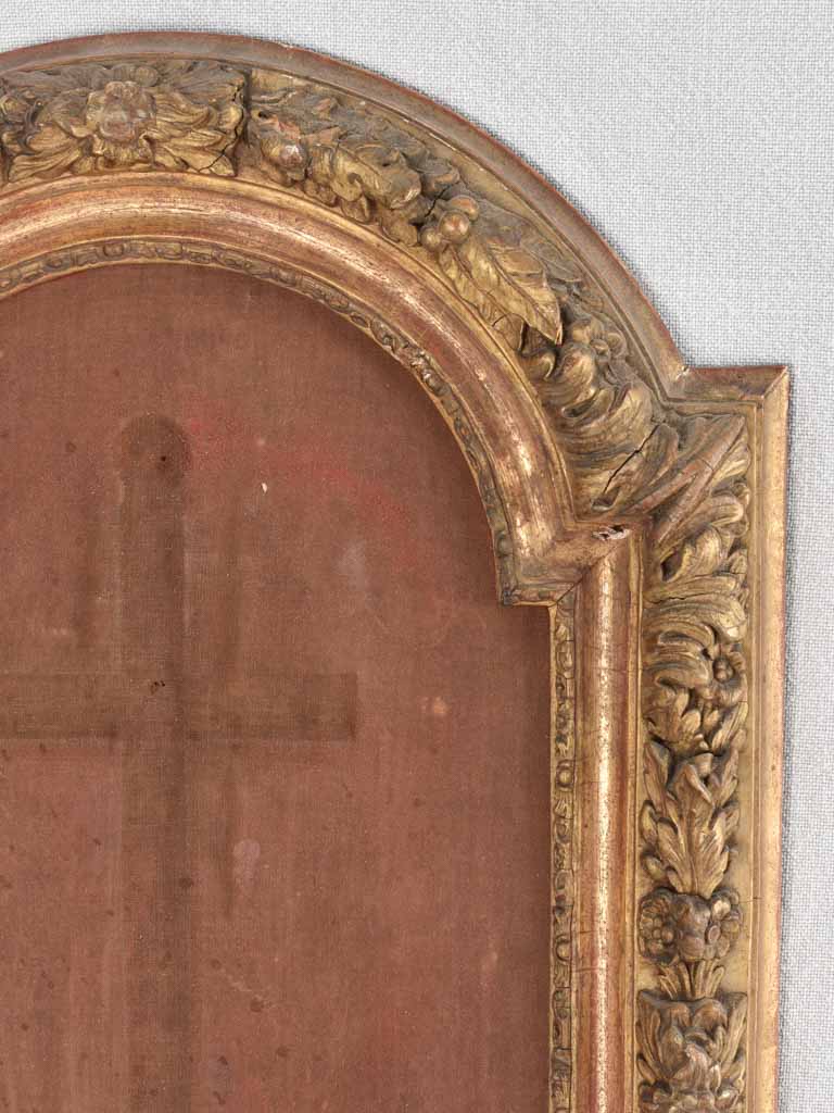 Salvaged religious boiserie - 19th century 21¼" x 15"