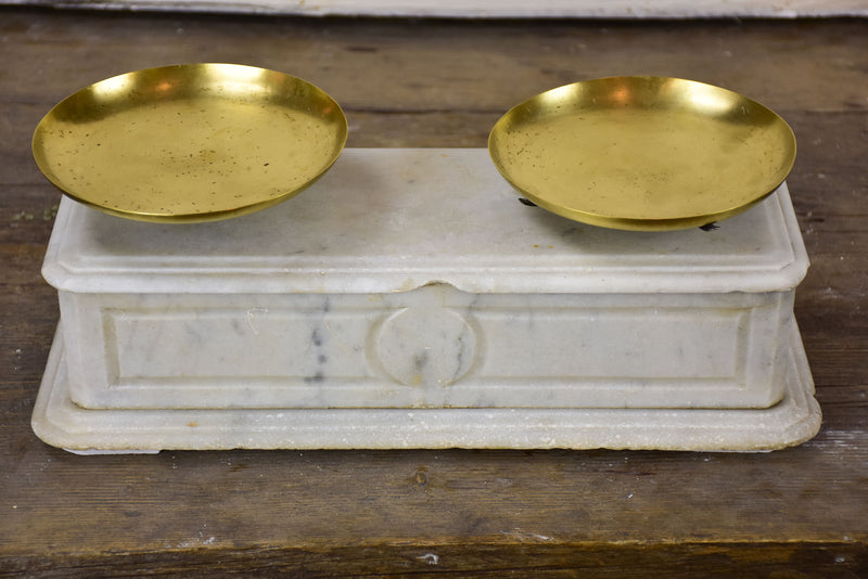 19th century French marble scales - 3 of 4