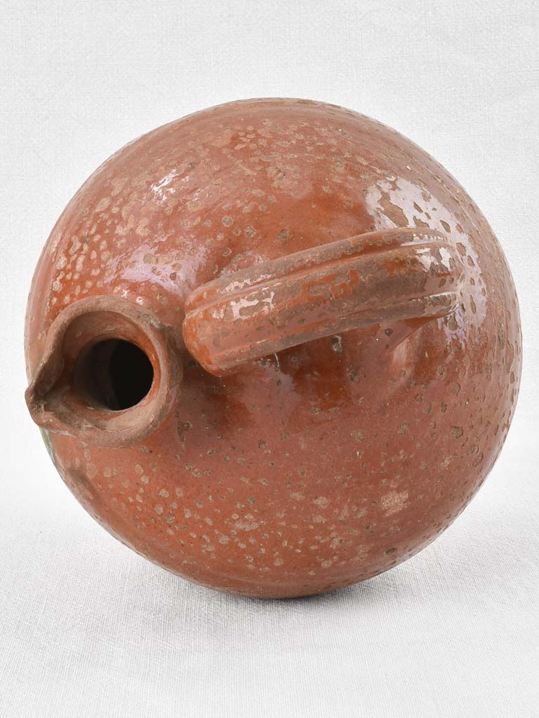 Well-preserved vintage Pyrenees oil pitcher