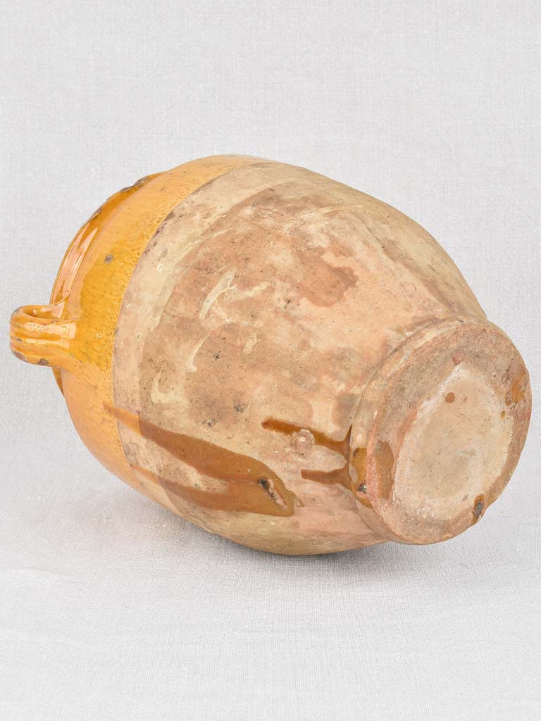 Confit pot, southwest France, 11¾", antique