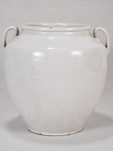Antique French preserving pot with handles