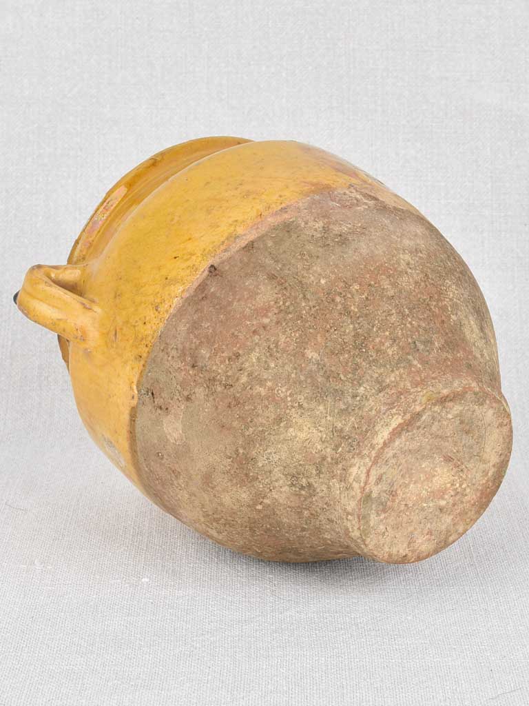 Petite antique confit pot, southwest France, 6¾"