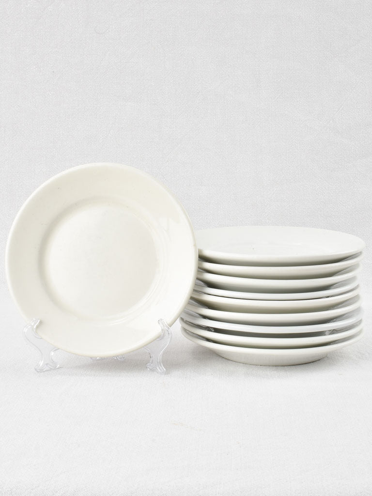 Authentic 1930s bistro plates and platters