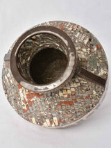 Unique 1960s John Gerbino Mosaic Vase