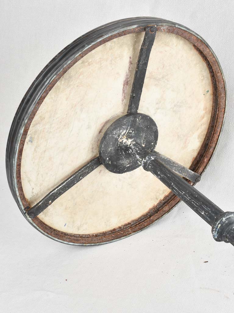 Antique French marble bistro table