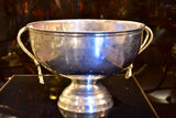 Vintage French champagne bucket with rope style handles