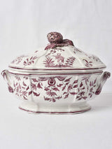 Handicraft Ceramic Tureen with Pipers
