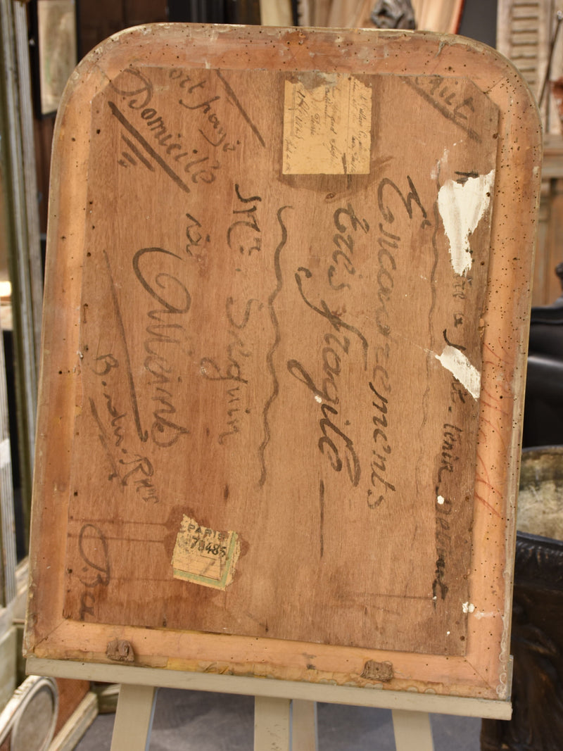 Silver frame Louis Philippe mirror – 19th century