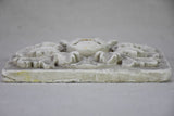 Salvaged antique French plaster mold - square 8"