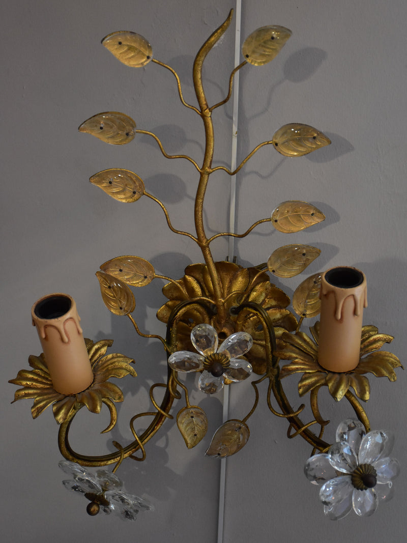 Pair of Maison Baguès wall sconces