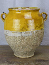 Antique French confit pot 11½"