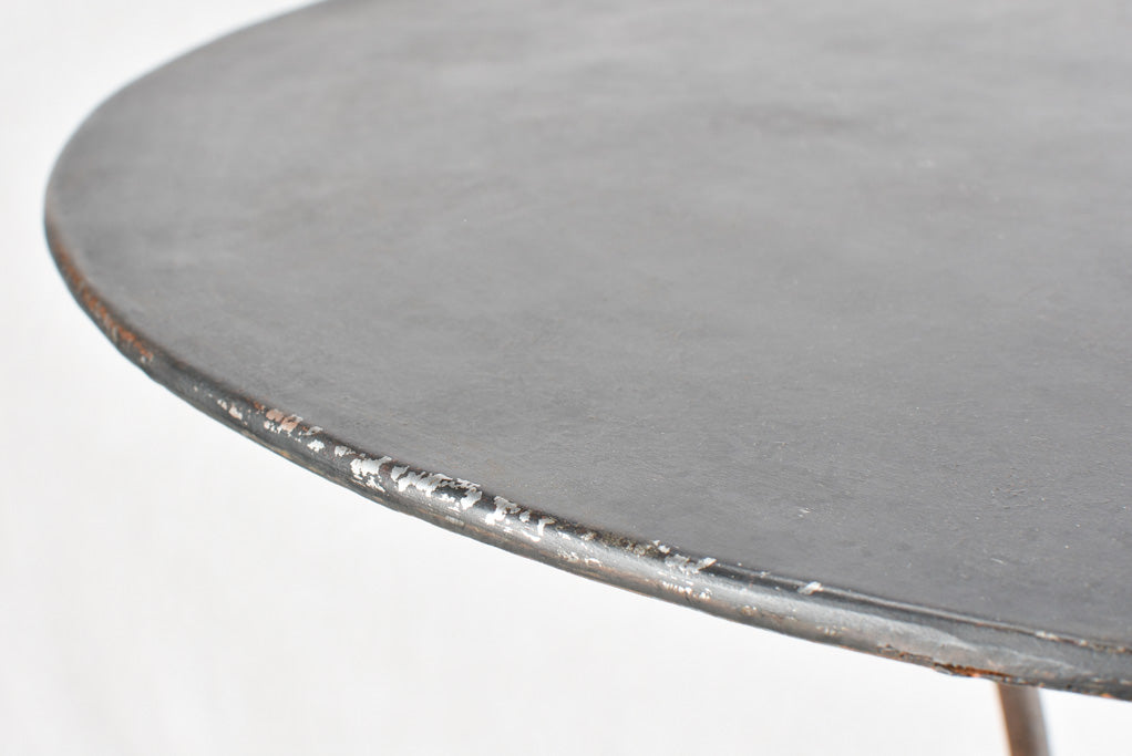 Antique French iron garden table