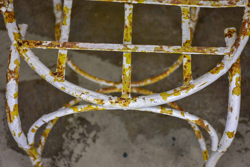 Five French garden chairs - 1940's
