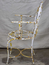 Five French garden chairs - 1940's