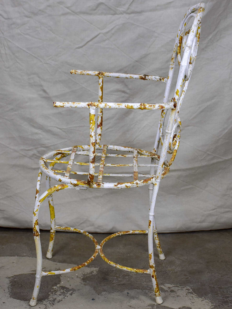 Five French garden chairs - 1940's