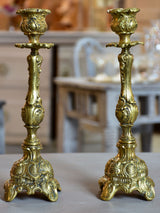 Pair of 19th century French candlesticks